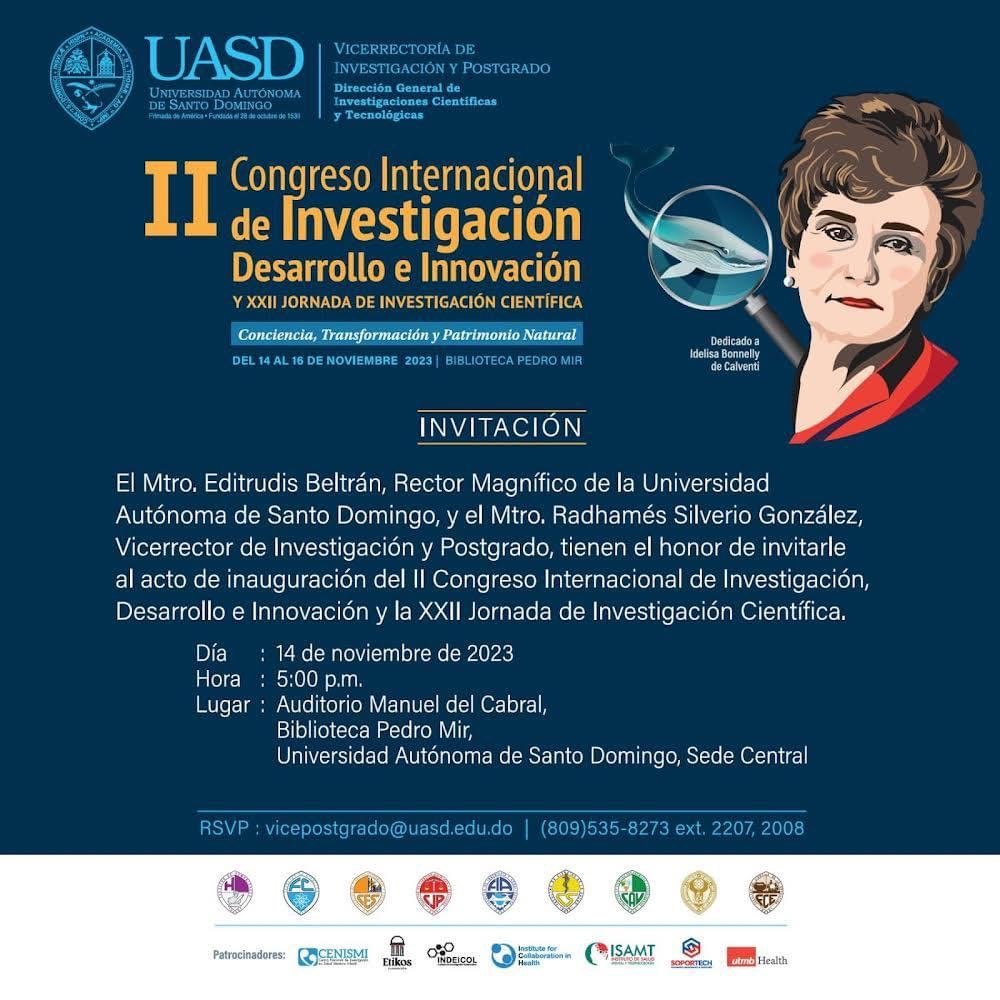 UASD celebra II Congreso Investigación, Desarrollo e Innovación